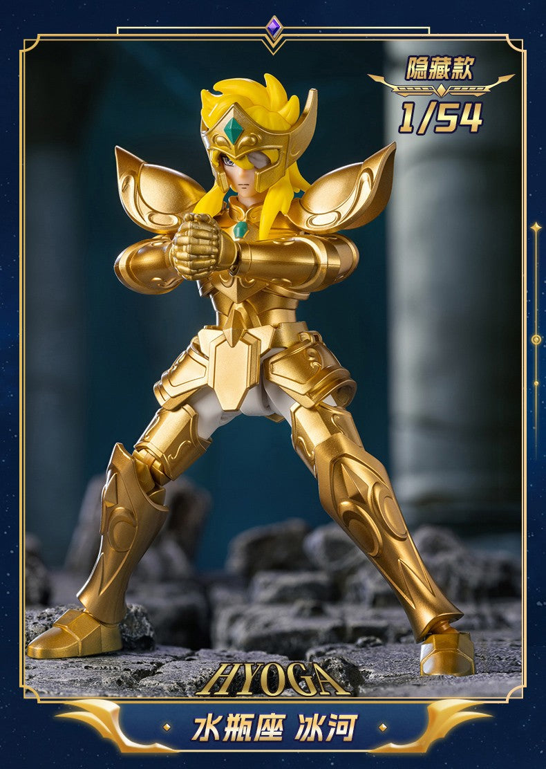 Blokees Gold Saint Action Figure Galaxy Version 02 Libra Dohko Sagittarius Saint Seiya Assembling Toys Children Birthday Gift