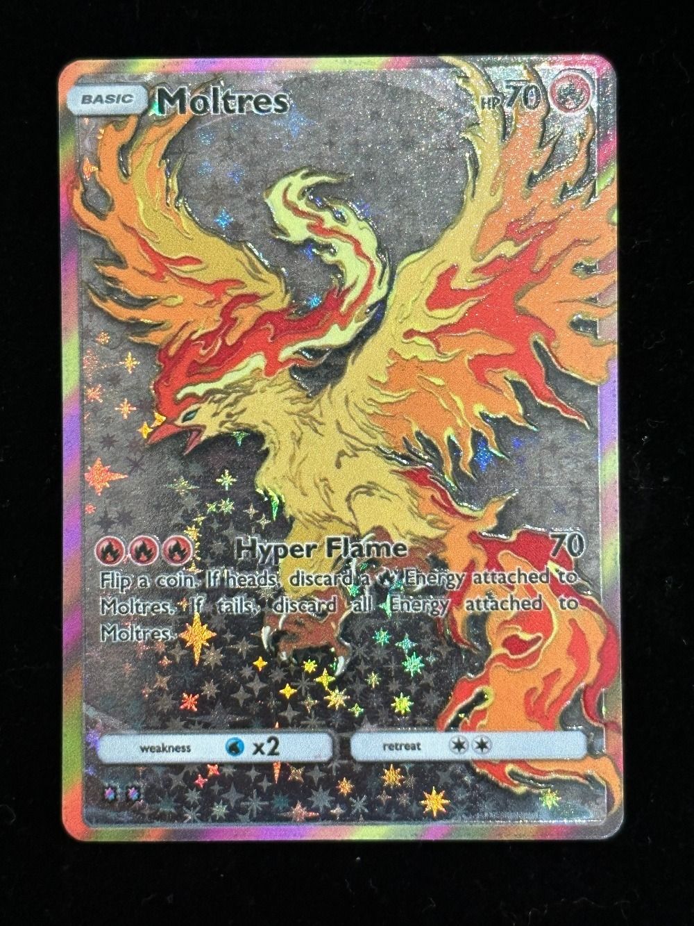 Potdemiel Pokemon Cards 3Pcs Holo Rare PTCG Cards Legendary Articuno Zapdos Moltres Full Art Pokemon Trading Cards Gift