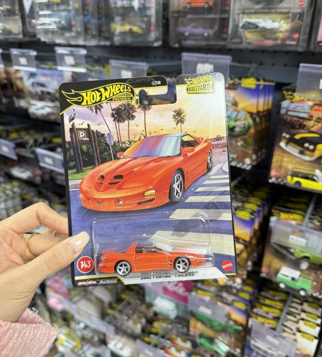 2026 New Hot Wheels Premium Boulevard 29 Nissan 300ZX/BMW M3 GTR Pontiac Toyota Dodge 1:64 Scale Diecast Model Cars Boy Gift