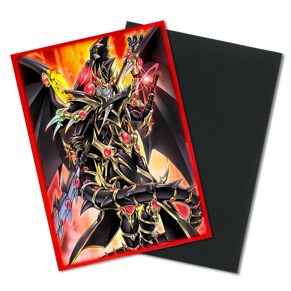 50PCS 63*90mm Flashing Anime Japanese Size Card Sleeves Anti-tear and Anti-wear Trading Card Sleeves Compatible with YGO Cards