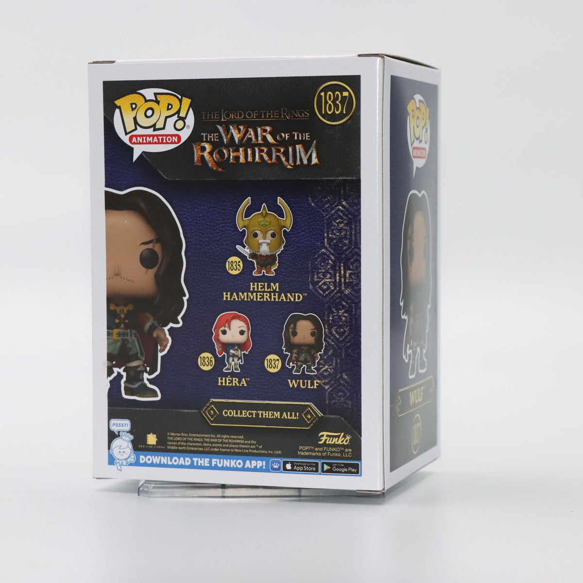 Funko Pop Original The War Of The Rohirrim #1837 Action Figure Wulf Vinyl Figure Model Toys Gift for Kids