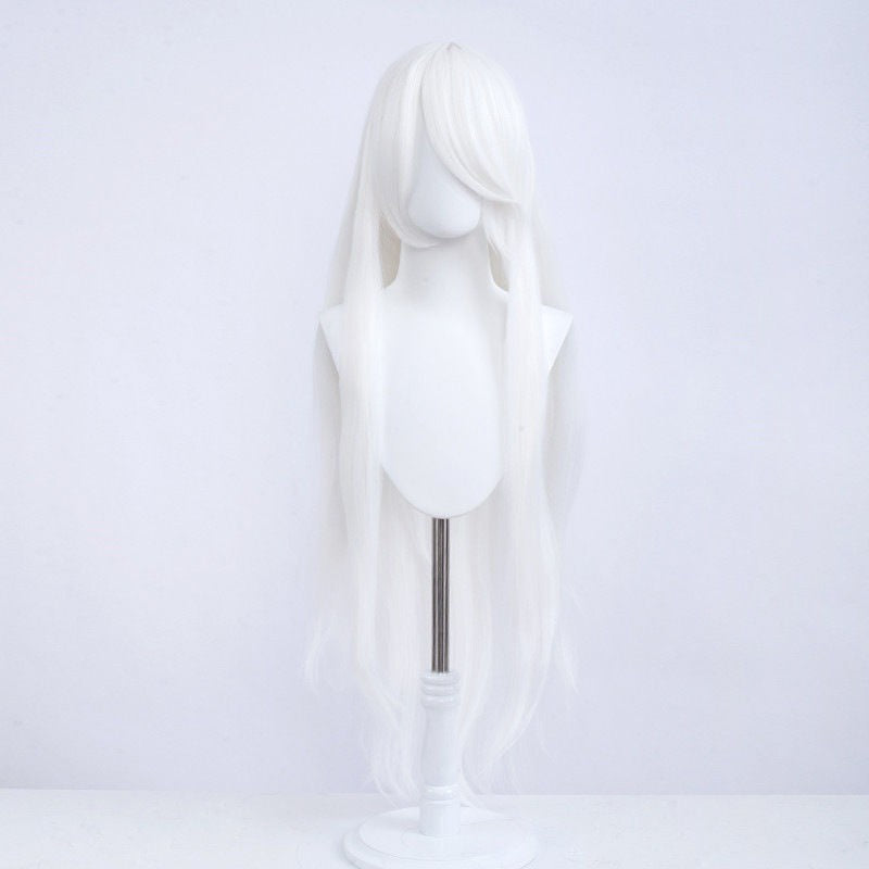 100cm Long Straight Cosplay Wig Anime Compatible Universal Omopinenet Heat Resistant Synthetic Hair Wigs + Wig Cap