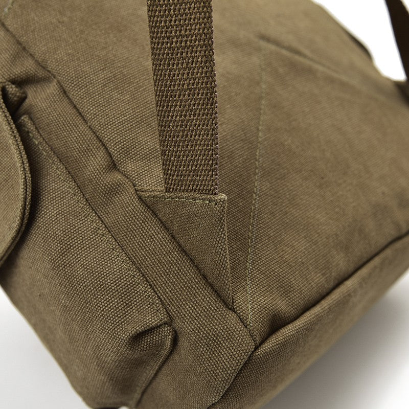 New High Quality Canvas Men Backpack Large Shoulder School Bag Rucksack For Boys Travel Fashion Camping Bags Fashion Simple Bags