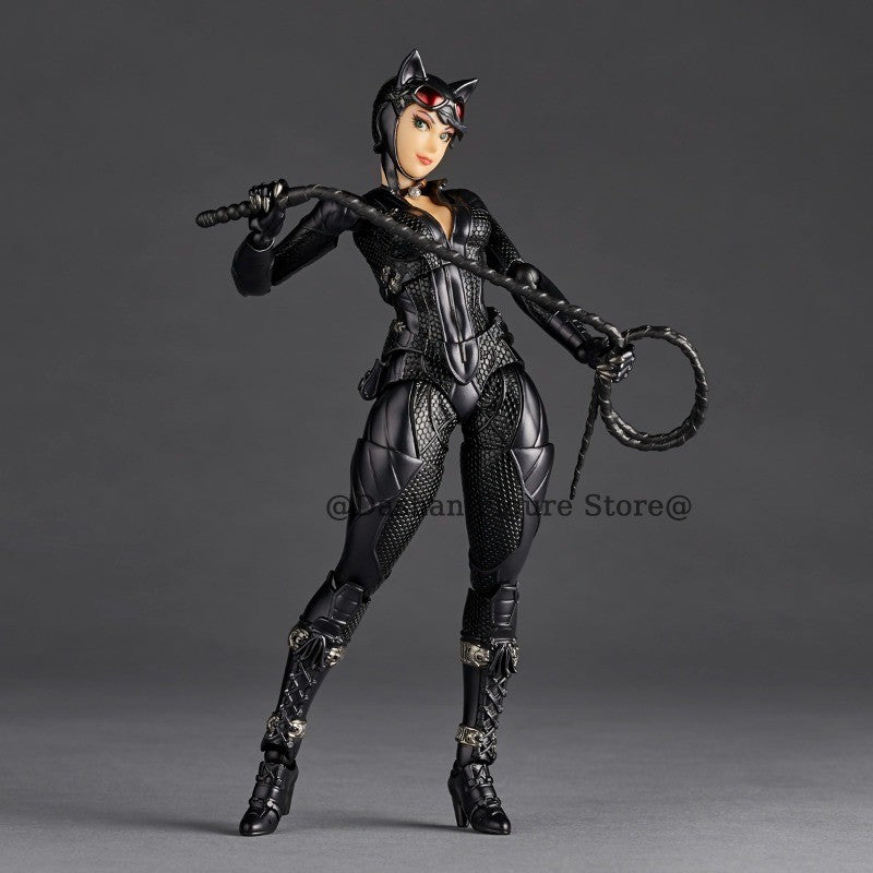 Amazing Yamaguchi Catwoman Selina Kyle Action Figure Kaiyodo Revoltech Figures Collection 15cm Comic The Cat Woman Model Toys