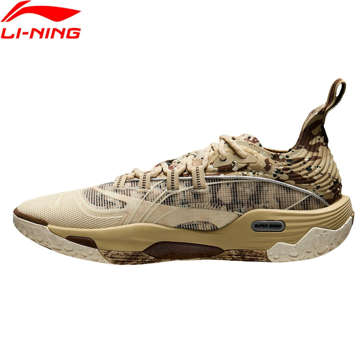 Li-Ning Men BADFIVE DOMINATOR I SUPER Court Basketball Shoes SUPER BOOM Cushion Wearable Sport Shoes Stable Sneakers ABFV007