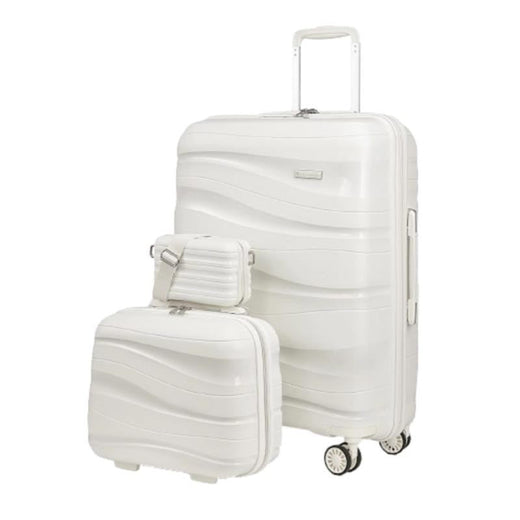 Melalenia 3-Piece 20 inch Carry-on Luggage Set, Expandable Lightweight Durable Travel Suitcase with TSA Lock, Spinner Wheels