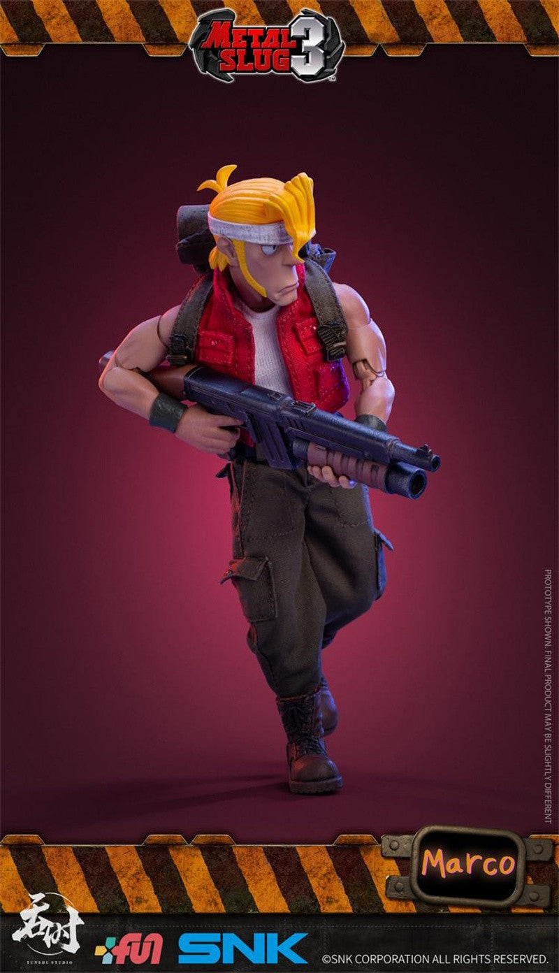 ?IN STOCK?TUNSHI Studio Original SNK Model Official Metal Slug 3 Marco Tarma Clark Still RALF JONES Rebel Soldier 1/12 Mecha Toy