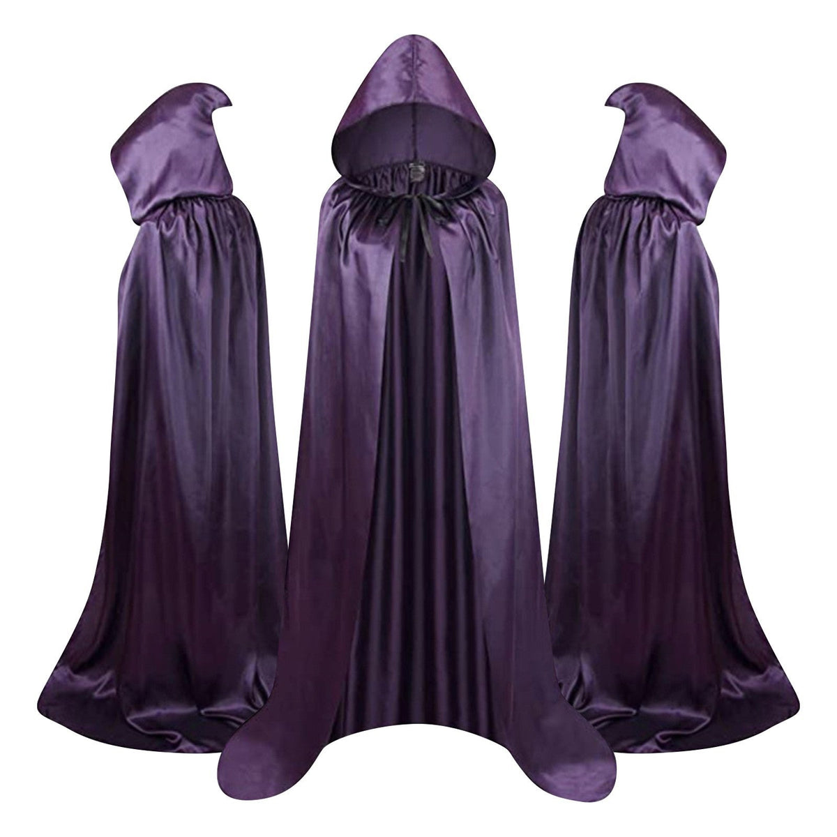 Halloween Cape Classic Fashion Stand-Up Tie Hood Death Cape Masquerade Party Cosplay Cloak Costumes Accessories Props