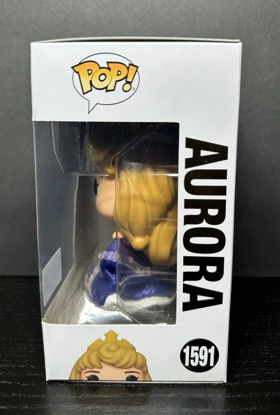 Pop! Disney Princess Aurora (Diamond) #1591 Action Figure Funko Collectible Vinyl Figures Model Toys Q Version Statue Doll Gifts