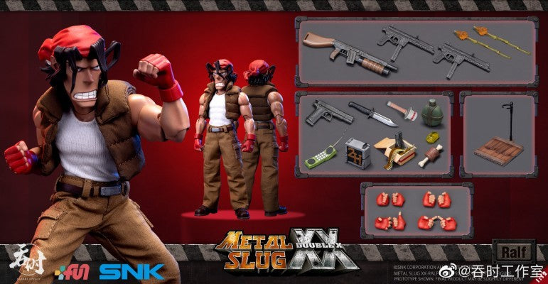 Swallowing Studio 1/12 Finished Product Movable Exquisite Figurine Series METAL SLUG XX Anime Toys Model Festival Gift for Boys