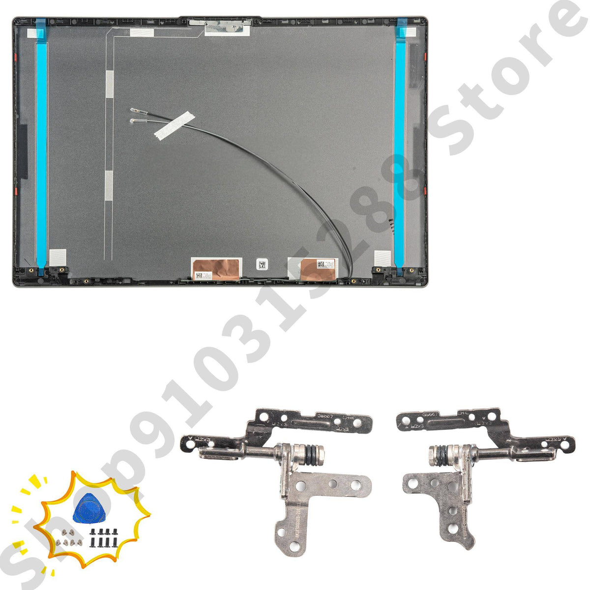 Top Lid Case For Ideapad 5 15IIL05 15ARE05 15ITL05 15ALC05 2020 2021 GS557 LCD Back Cover Repair silver/gray/dark blue Metal