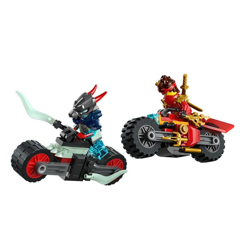 LEGO Phantom Ninja 71838 Kai's motorcycle speed pursuit puzzle building block toy gift