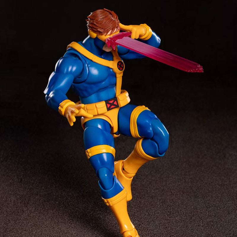 Genuine BANDAI S.H.Figuarts X-Men Scott Summers Cyclops GAMERVERSE Anime Action Figure Model Boy Collectible Toys Kids Gift
