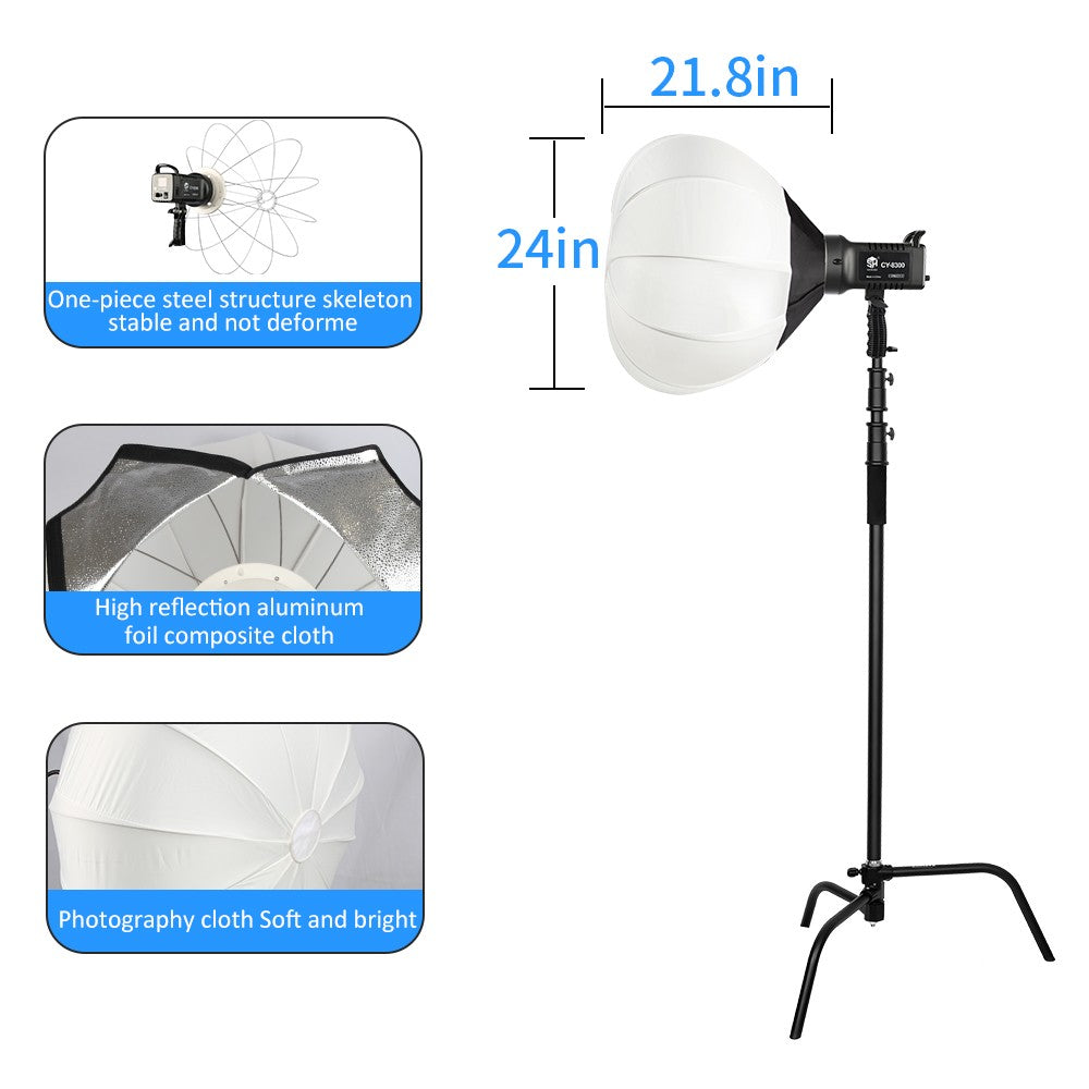 135W Photography LED Video Light Daylight-Balanced Sun Lamp Bowens Softbox For Softbox Lighting Portrait Flash Studio Accessorie