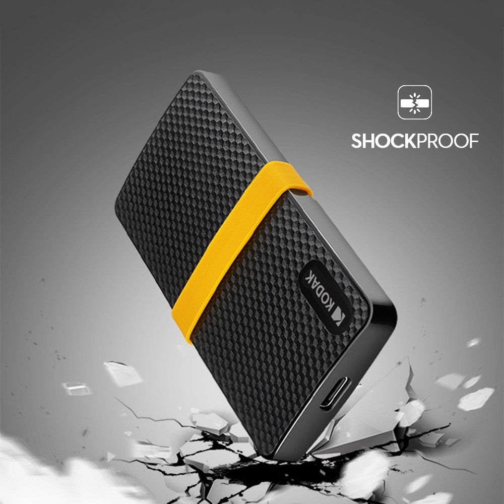KODAK USB3.1 GEN2 SSD 1TB External Hard Drive 128GB 256GB 512GB 1TB Solid state Mini PSSD For PC laptops disco duro externo