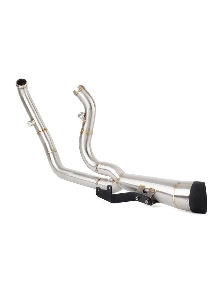 For Harley Dyna Low Rider / Fat Bob / Street Bob / Super Glid / Wide Glide Motorcycle Exhaust Link Pipe Slip-On exhaust pipe