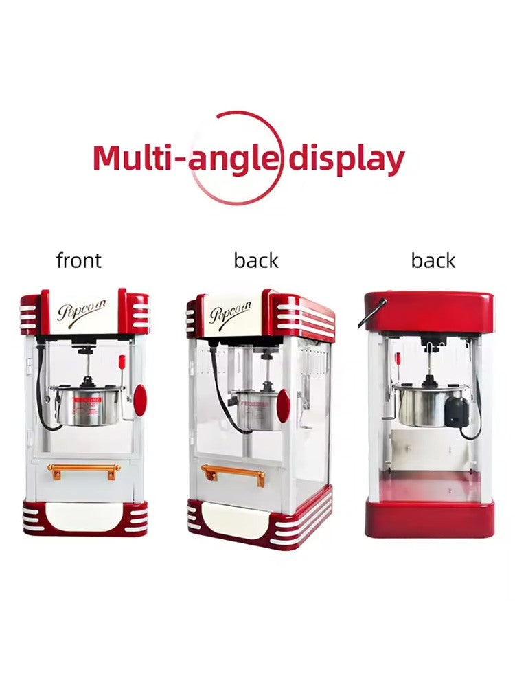 XEOLEO Electric Popcorn Machine 330W Small household Popcorn Maker Corn Popper DIY Creativity For Children