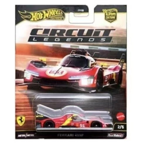Genuine Hot Wheels Car Culture Series Ferrari Porsche Mustang Subaru 2025 K Case (Mix 5) Circuit Legends Premium 1:64 Car Gift