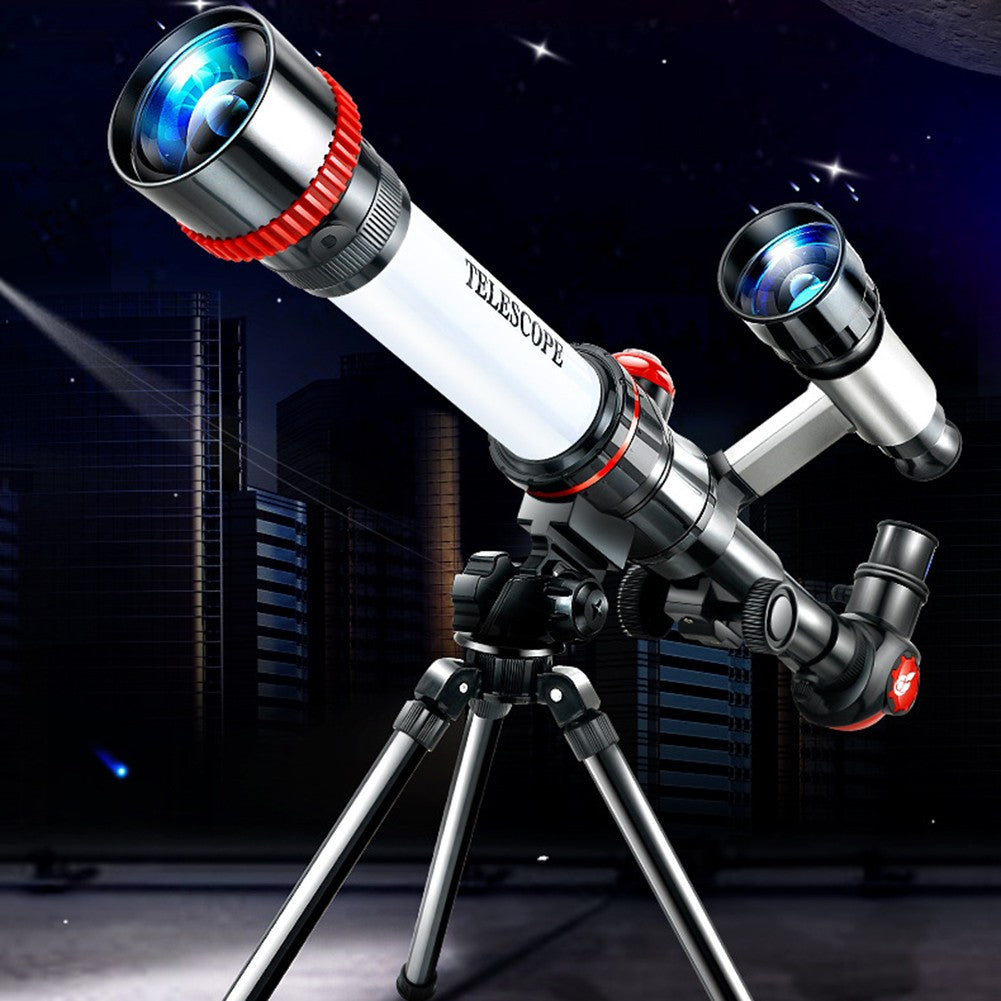 High Magnification Professional Astronomical Telescope Kids Experiment Monocular Stargazing Binoculars Teaching Aids