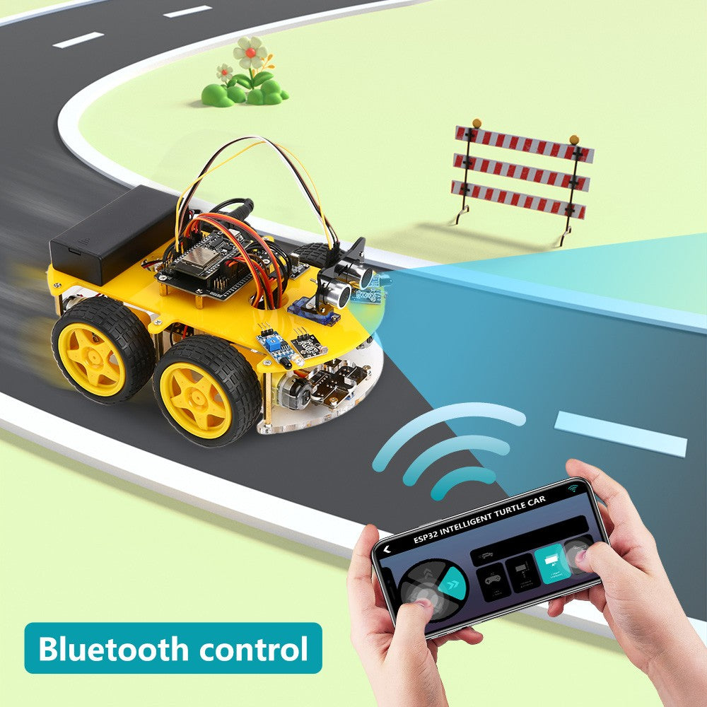 ESP32 Smart Robot Car Kit Remote Control Car for Arduino Programming Project STEM Education Science Coding Kit