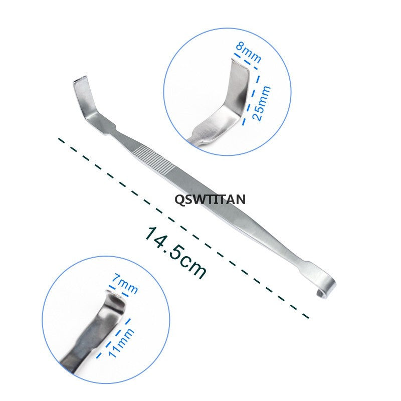 Stainless steel Retractor Hook L-shaped Double Hook Veterinary pet instruments