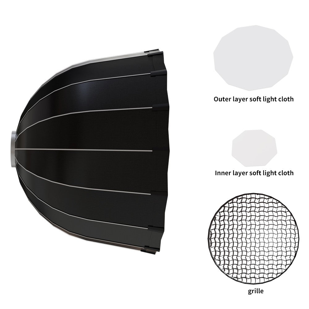 135W Photography LED Video Light Daylight-Balanced Sun Lamp Bowens Softbox For Softbox Lighting Portrait Flash Studio Accessorie