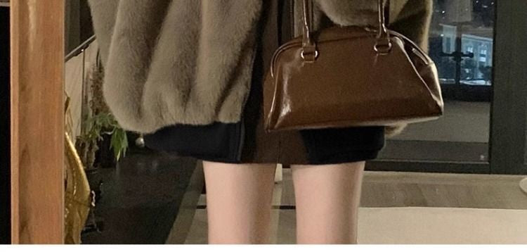 American Retro Reversible Velvet Zipper Hooded Jacket Women Winter Fashion Street Thick Loose Warm Harajuku Casual Plush Jacket