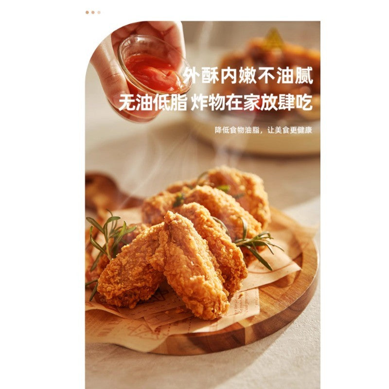 Air Fryer New Household Glass Visualization Multifunctional Large Capacity Electric Fryer Far Infrared Penetrating Heat