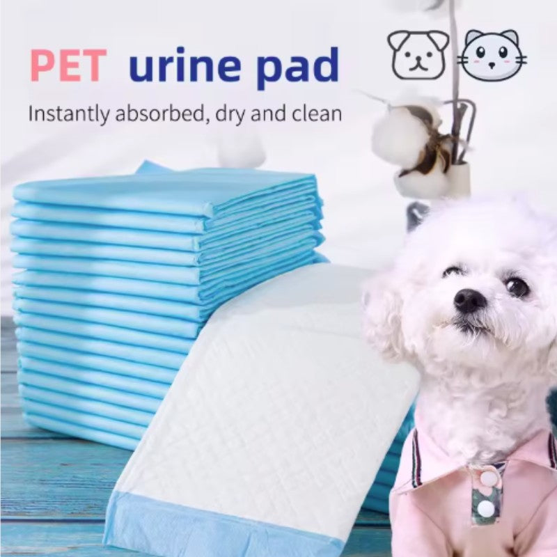 Thickened Absorbent Dog Puppy Training Pads Leak-Proof Quick Dry Pet Urine Mat Disposable Pee Pads