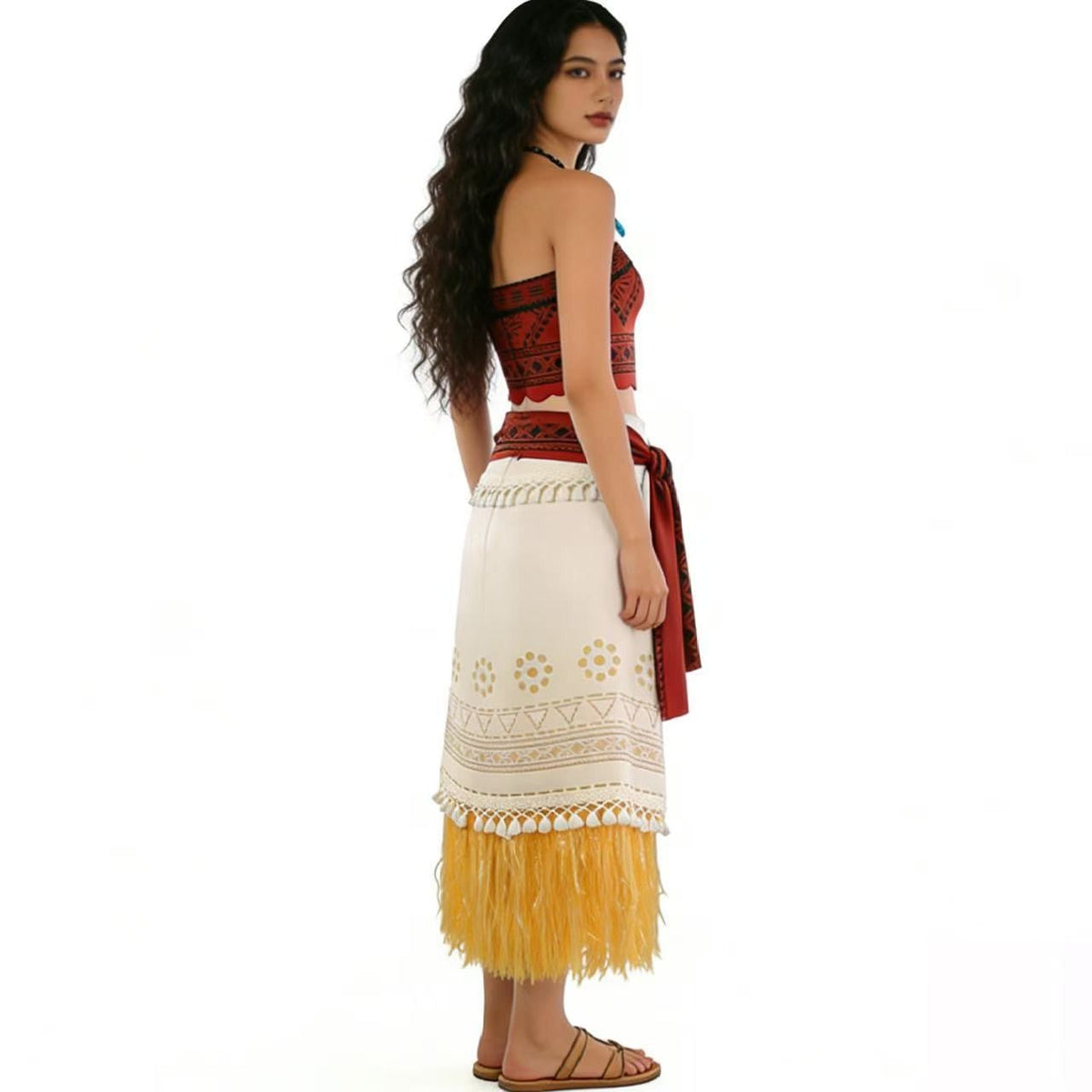 Anime Ocean Romance Voyage Live Version Moana Cosplay Dress Movie Same Cosplay Dress Halloween Carnival Stage Performance Dress
