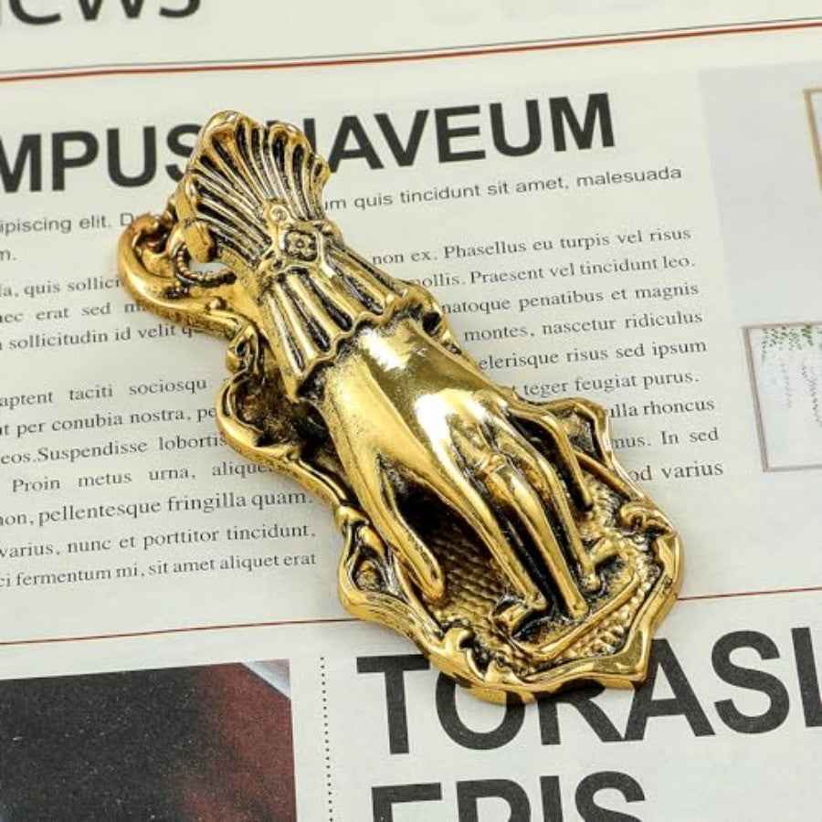Vintage Lady s Hand Shaped Book Clip Paper File Holder Metal Clips Office Appliance Stationery Creativity Office Supplies for W