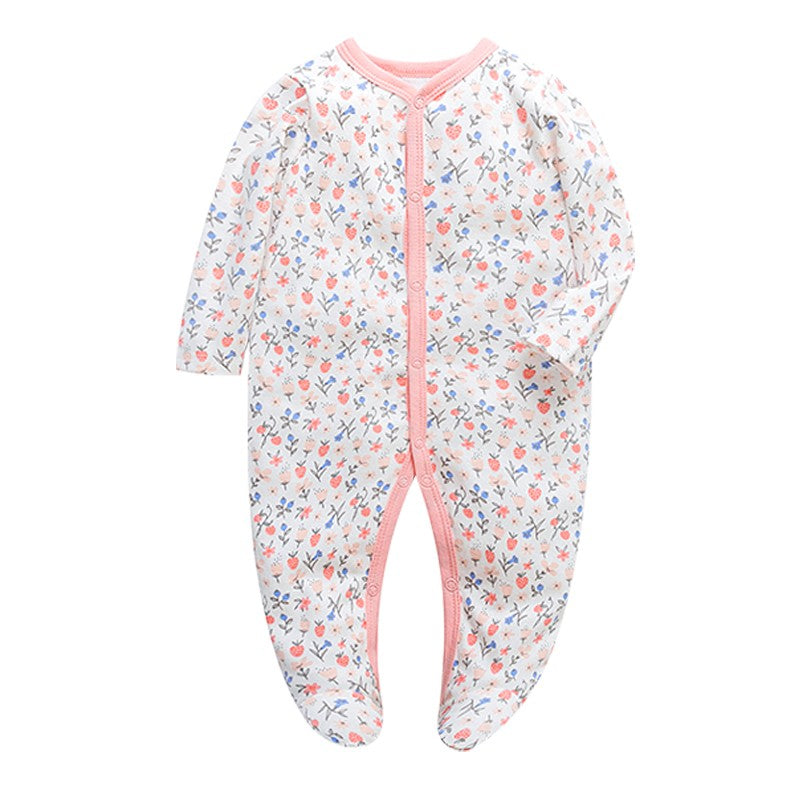Spring and Autumn 0-12 months Baby Boys Girls Bodysuit Long Sleeve 100% Cotton Baby Clothes Newborn body bebe Jumpsuit Clothing