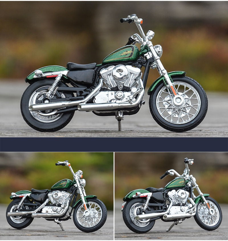 Maisto 1:18 Harley XL 1200V Seventy-Two Alloy Motorcycle Model Diecasts Metal Street Motorcycle Model Simulation Childrens Gifts