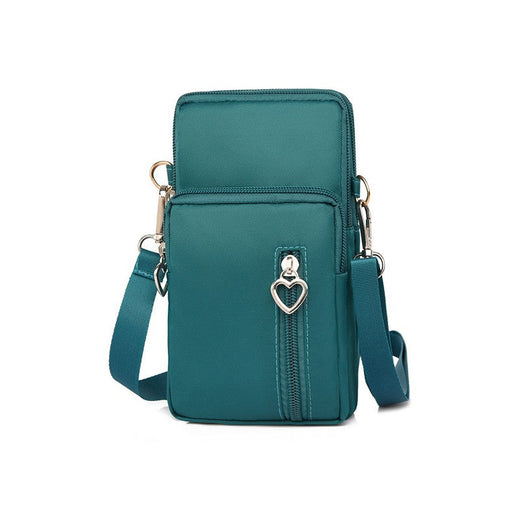 Men's multi-functional and women's simple mobile phone small bag, a niche crossbody bag for daily commuting