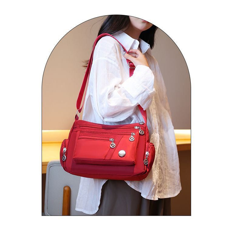 Women Nylon Waterproof Bag Messenger Bags For Lady Crossbody Large Capacity Travel Shoulder Bag Casual Handbags High Quality