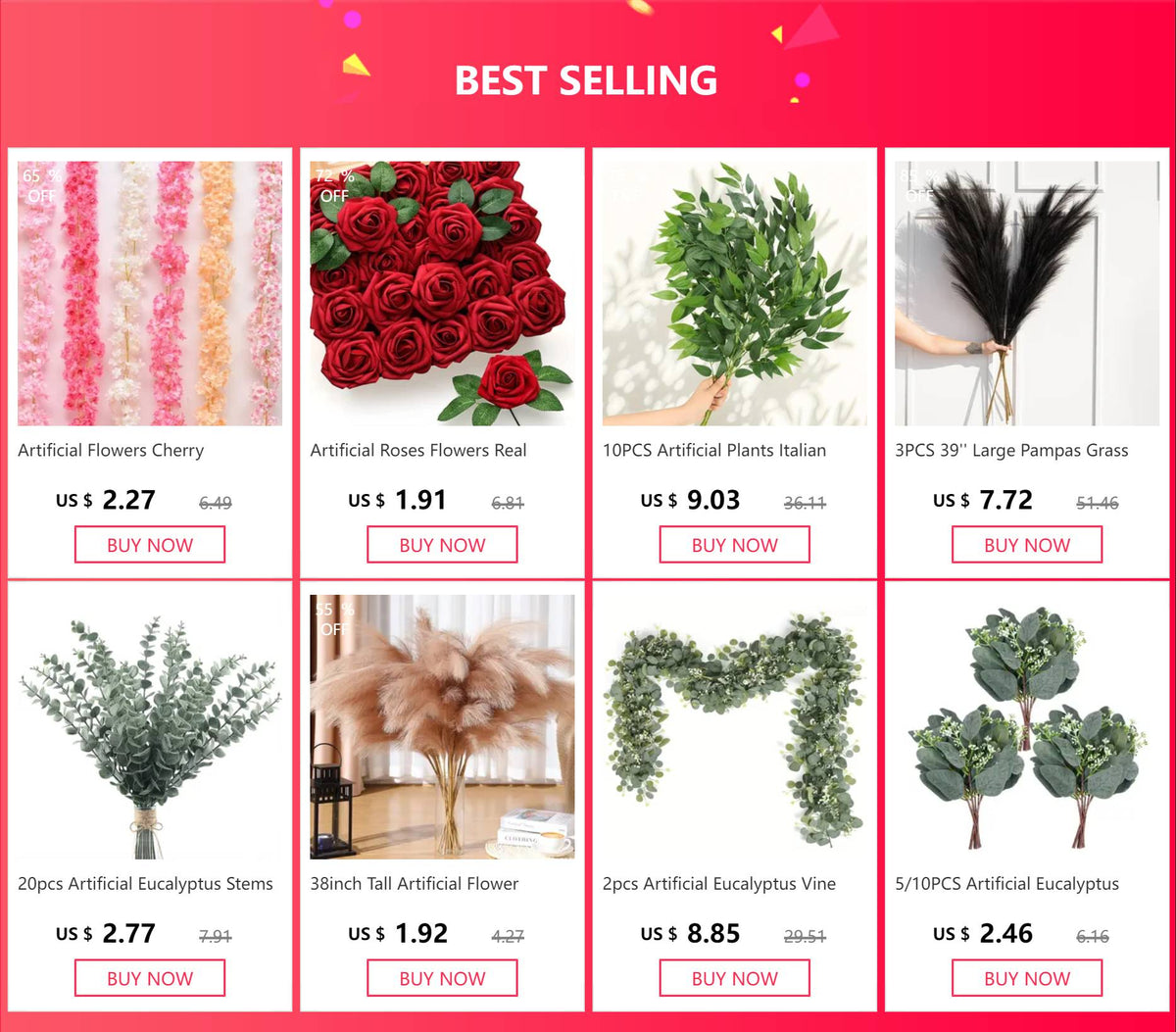 Pink Sakura Artificial Flowers Garland Cherry Blossoms Vines Garden Arch Decor Fake Flower Garland Wedding Party Home Decoration