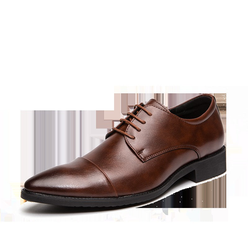 Classic Oxford Leather Shoes For Men Casual Business Wedding Shoes High Quality Men's Dress Formal Social Leather Shoes Male