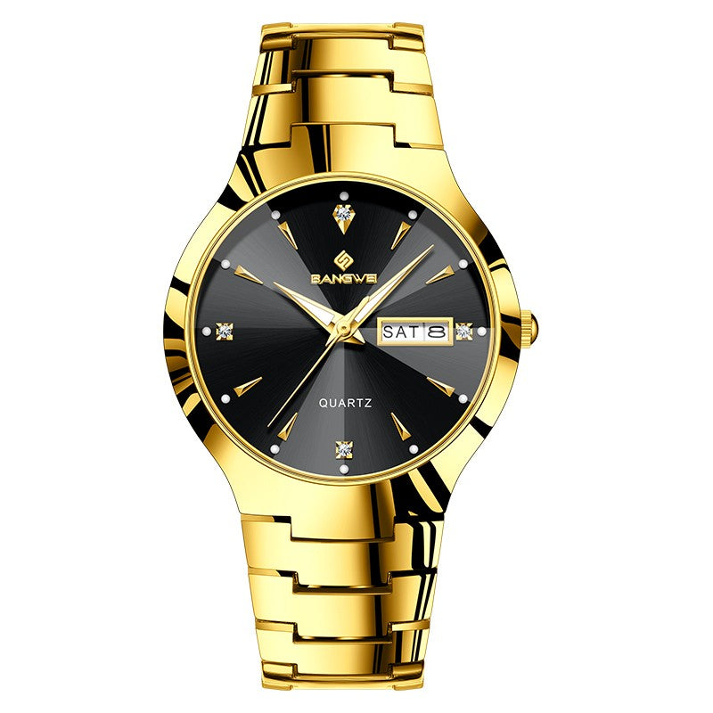 BANGWEI 2026 NEW Women's Watch Fashion Waterproof Luminous Elegant Weekly Calendar Exquisite women's quartz wrist watch reloj