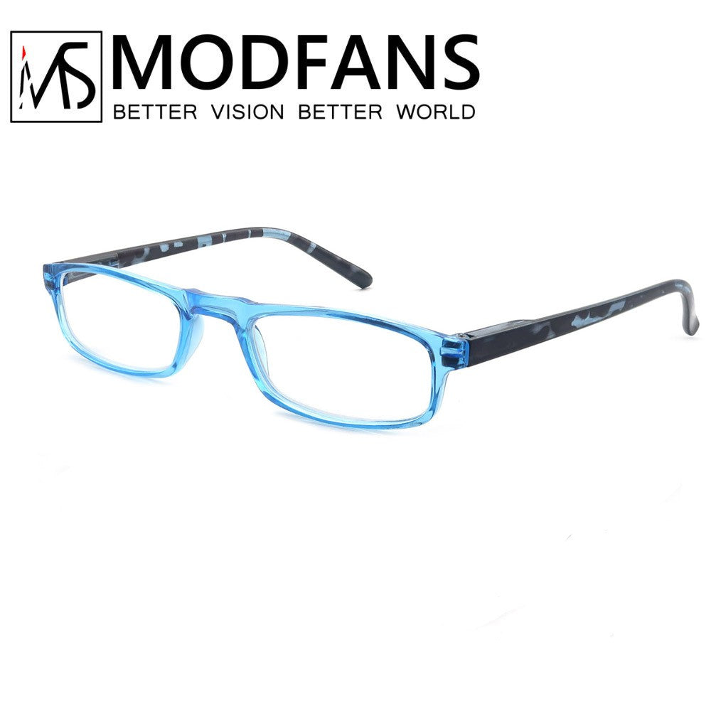 Women Men Reading Glasses Classic Small Rectangle Frame Spring Hinge Ulrta Comtable Wear Readers Eyeglass with Diopters