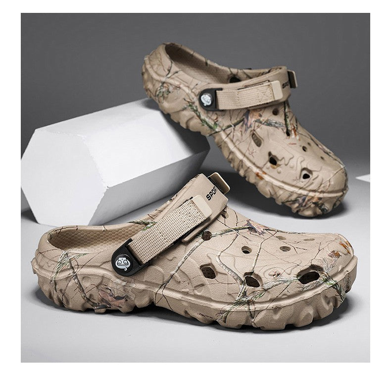 Men Shoes Slippers Men Garden Flat Sandals Platform Sandals Man Summer Sandals 2025 Male Sneakers Outdoor Flip Flops Home Clogs