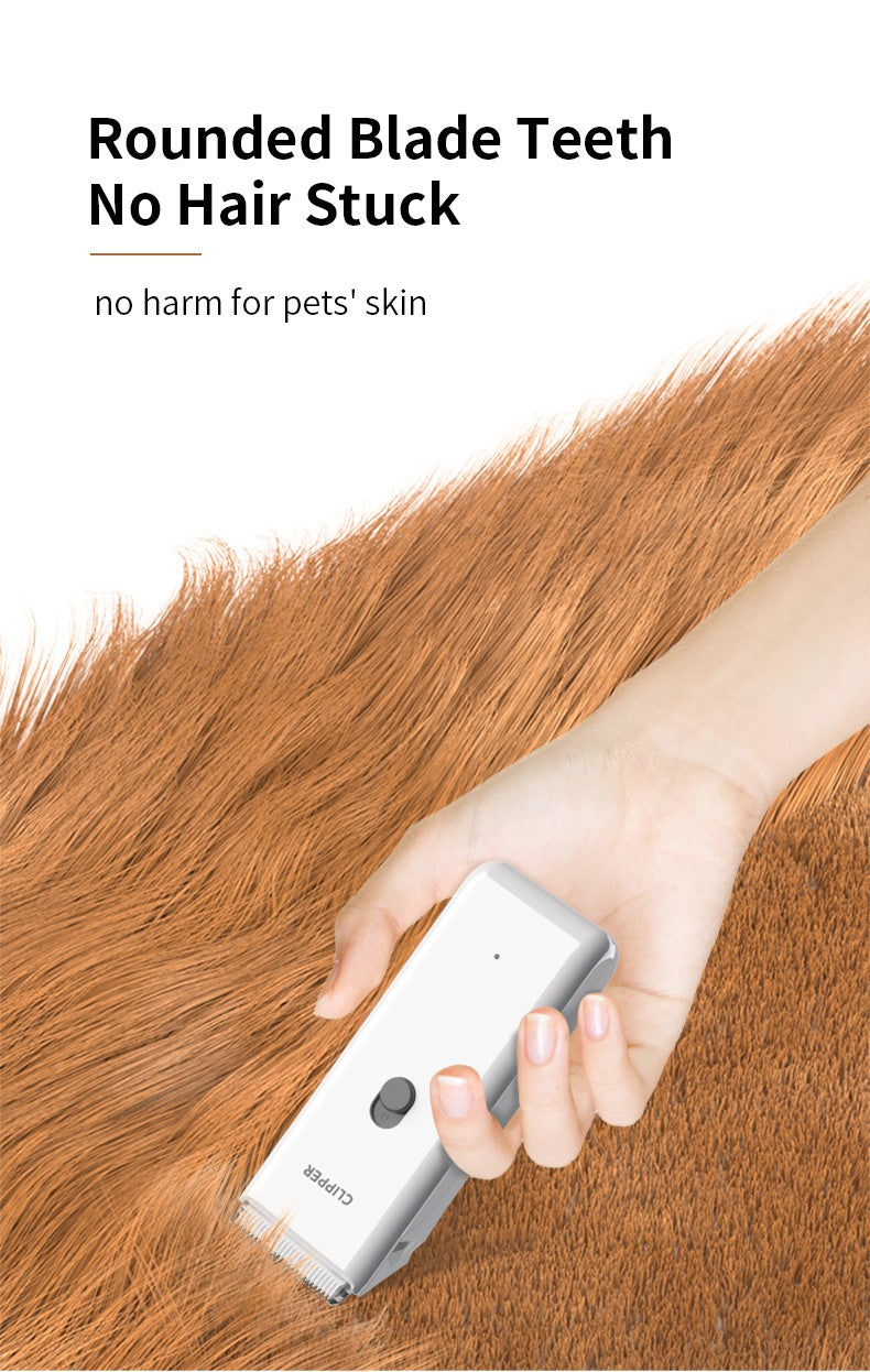 Pet grooming hospital kittensand puppies mute electric push clippers electric waterproof professional shaving haircutting talis