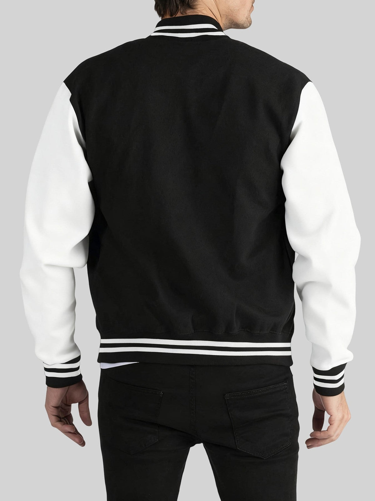 Chicago University Printing Baseball Coat Mens Basics Sporty Jackets Fleece Warm Soft Sportswear Casual Pocket Men'S Clothes