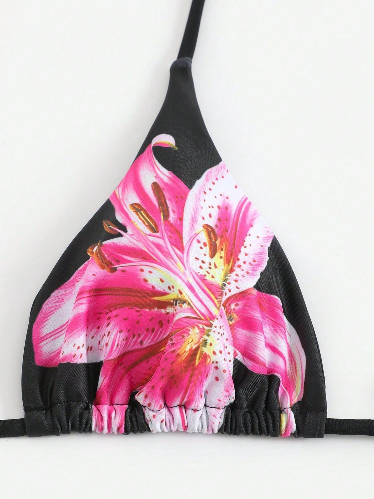 2025 New Flower Print Bikini Set Women's High Waist Long Skirt 3 Piece Swimsuit Sexy Mini Triangle Backless Thong Bathing Suit