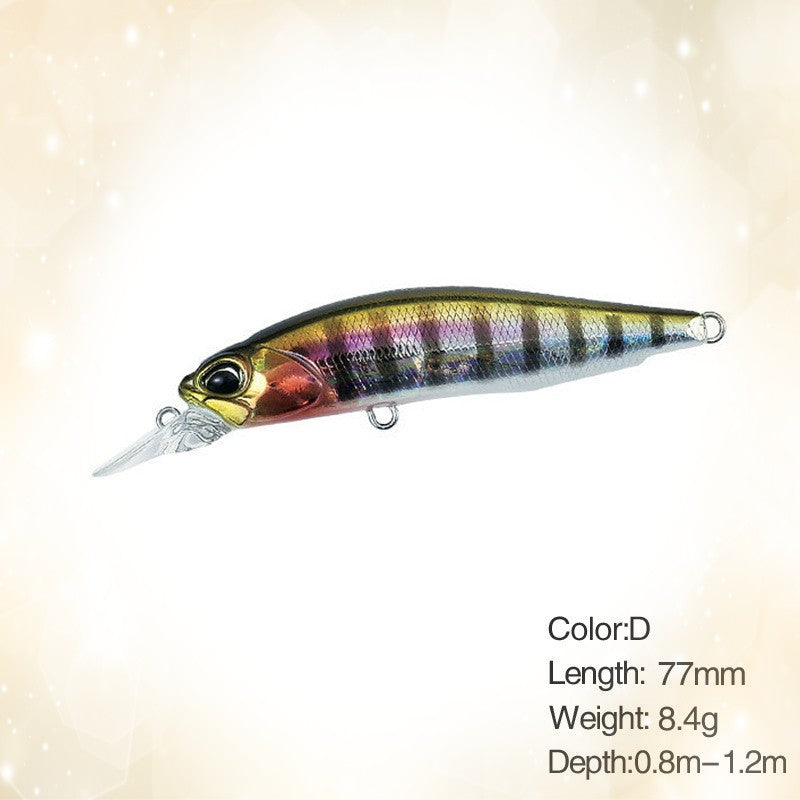 77mm 63mm Minnow Fishing Lure Wobbler Rozante 77SP Long Cast Hover Swaying Lure Jerkbait Artificial Bait Culter Alburnus Bait