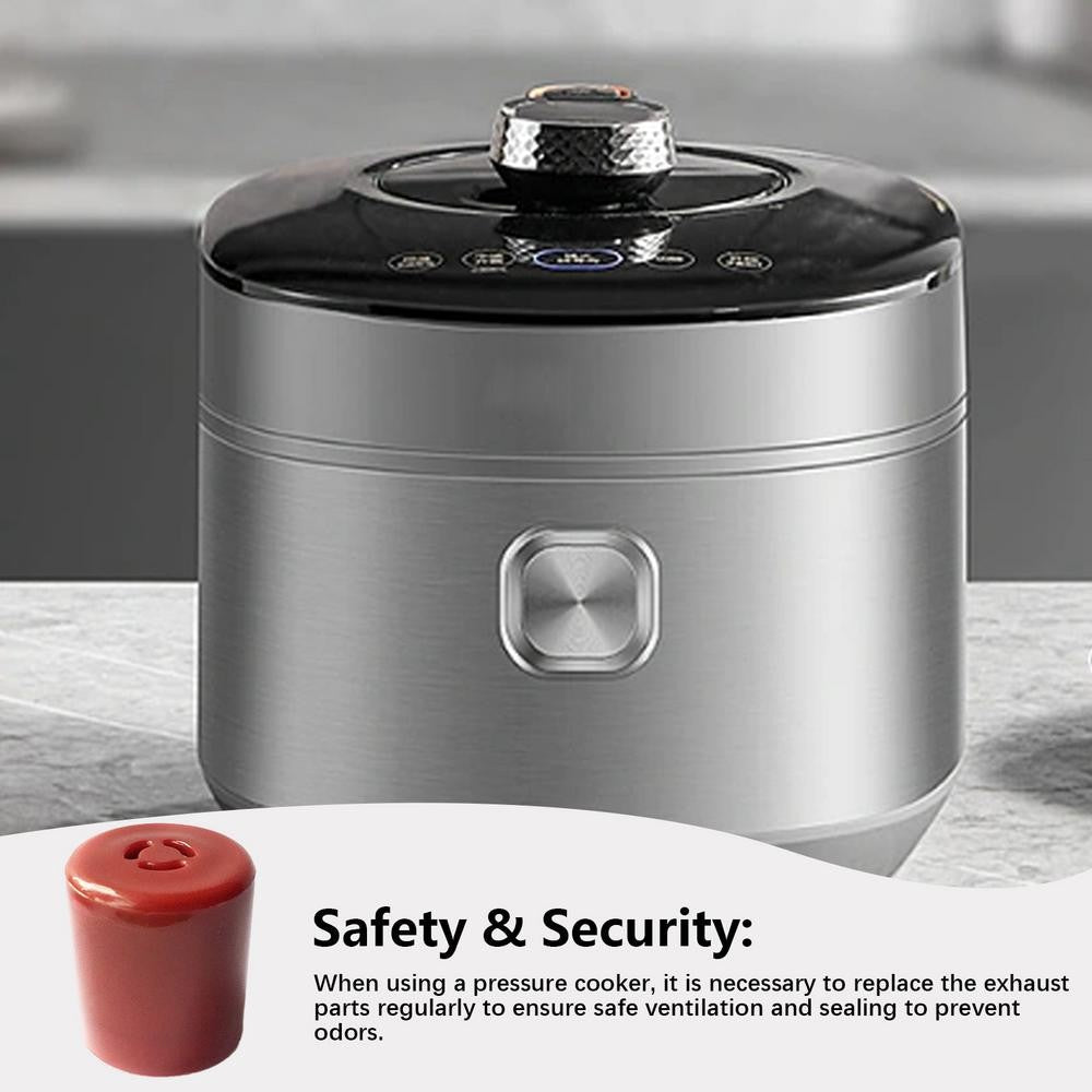 Pressure Cooker Steam Valve Pot Valve Pressure Cooker Part Safety Valve Replacement Parts Universal Pressure Valve for Electric