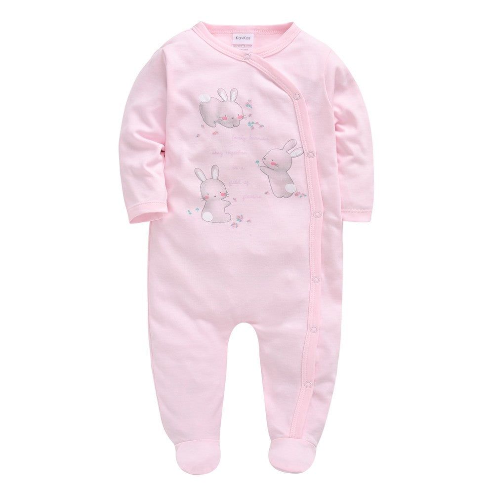 New Style Baby Girls Romper 3 Pcs/lot 0-12M Dot Design Lovely Girl Clothes Spring Autumn Long Sleeve Overalls Jumpsuit