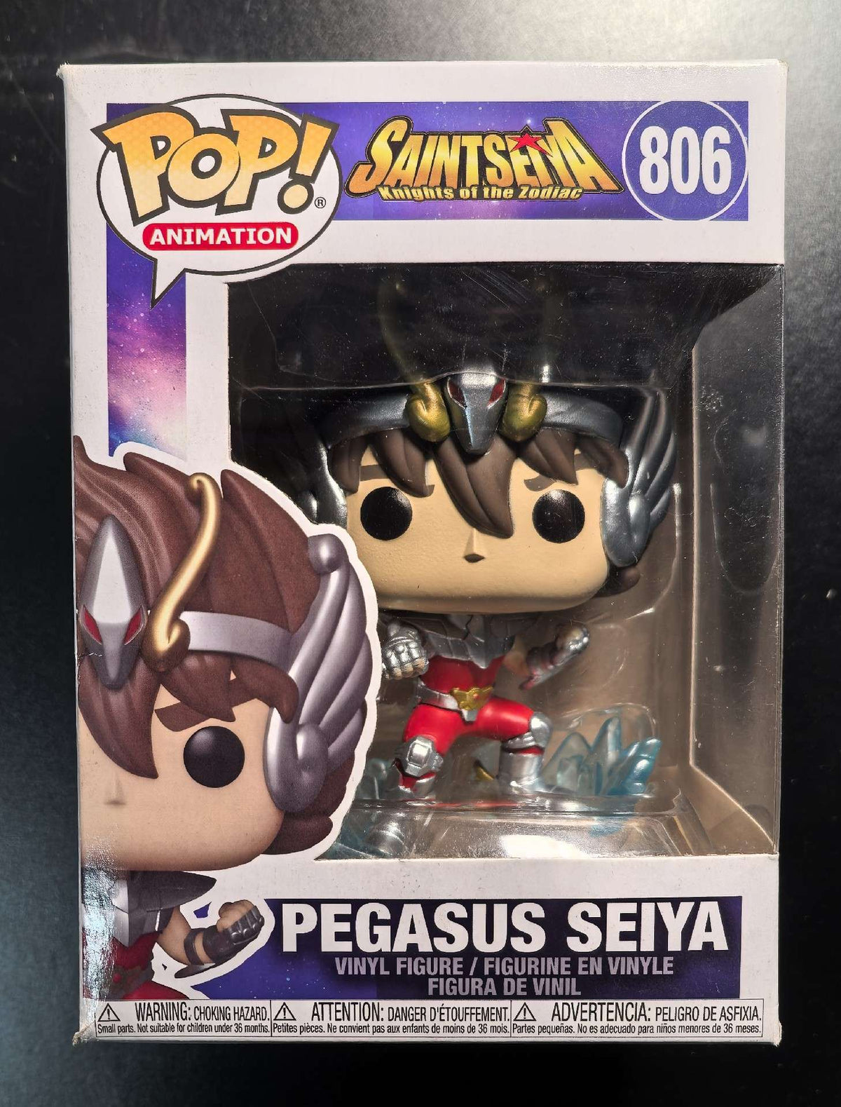 Funko Pop Saint Seiya Action Figure Cygnus Hyoga #808 Dragon Shiryu #807 Andromeda Shun #809 Phoenix Ikki #810 Vinyl Dolls Toys