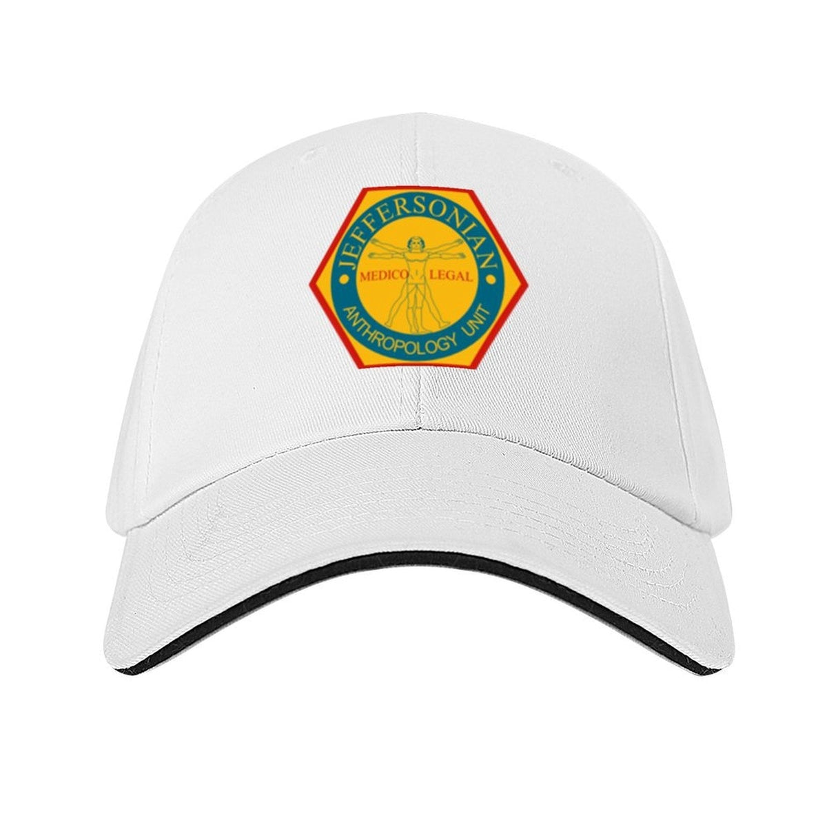 Jeffersonian Logo- Bones TV Show Classic Baseball Cap Unique hats Fishing cap Hat Baseball Cap dad hat Men Luxury Brand Women's