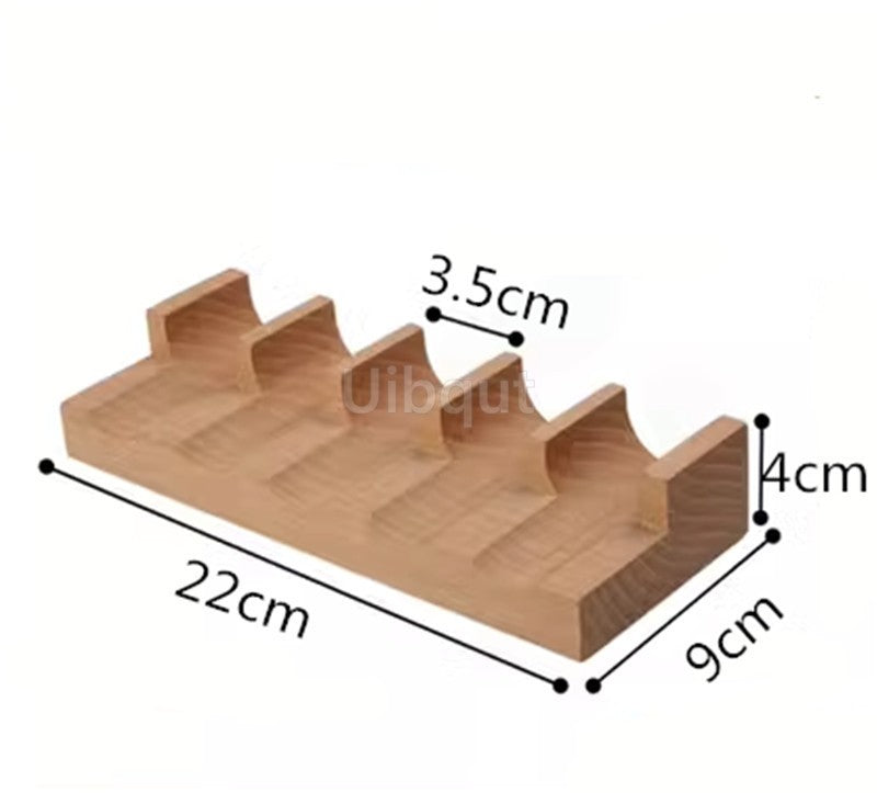 Japanese Sushi Rack shop tool Wooden Taco Snack Food Holder Wood Plate Cuisine Stand Sashimi Sushi Boat Restaurant Hotel Home