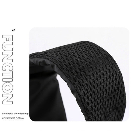 New Casual Crossbody Bag Multifunctional Large Capacity Messenger Bag Portable Shoulder Bag Men